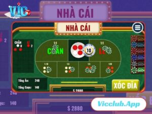 Cách soi cầu xóc đĩa Vic Club dễ thắng